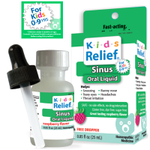 Homeolab USA, Kids Relief, жидкость для полости носа, для детей 0–9 лет, со вкусом малины, 25 мл (0,85 жидк. унц.)
