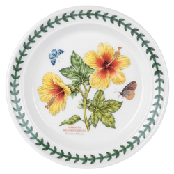 Portmeirion - Десертная тарелка Гавайский гибискус Exotic Botanic Garden 18см / артикул   EG05092-A  / GTIN 00797641