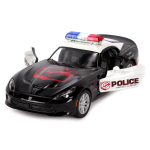 Модель ин. мет. "2013 SRT Viper GTS Police" открыв. двери KT5363DP (Kinsmart)