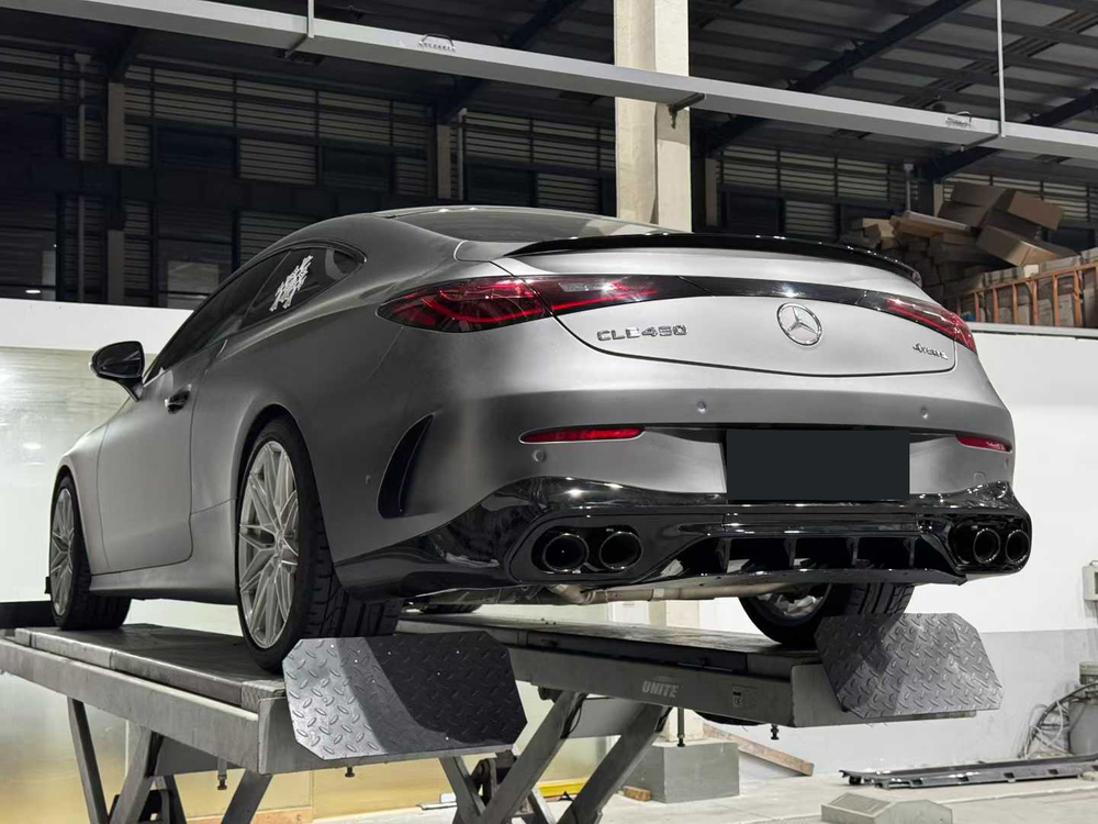 Выхлопная система с диффузором заднего бампера для Mercedes-Benz CLE C236 CLE53 AMG 2023+ Мерседес Диффузор выхлопные насадки