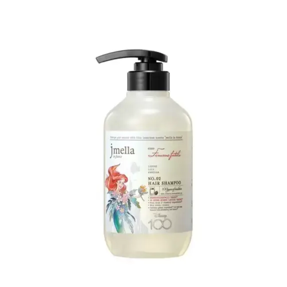 Jmella Парфюмированный шампунь для волос Ариэль In France Femme Fatale Hair Shampoo x Disney