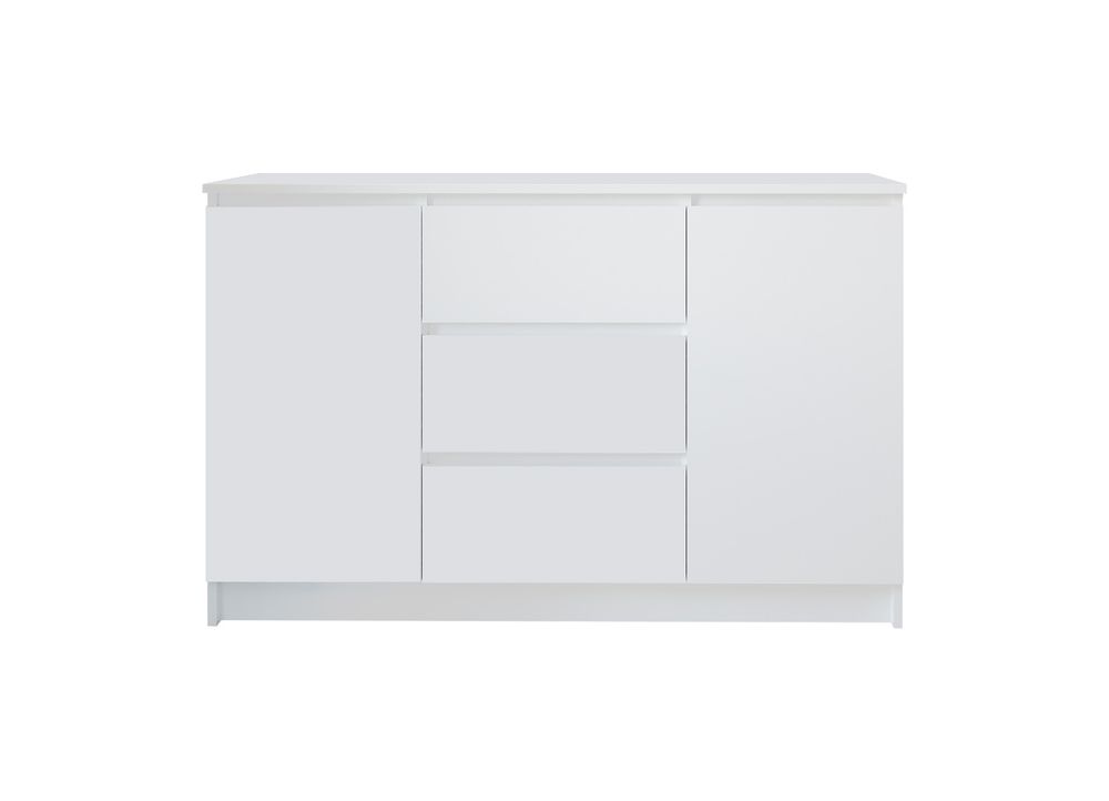 МС Мори Комод МК 1200.3 (МП/3) Белый