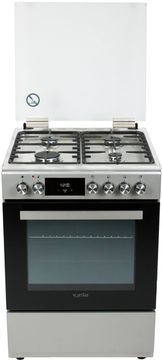 Комбінована плита VENTOLUX GE 6060 CS 6TC (X)