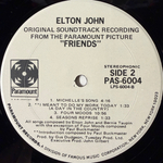 Elton John ‎– Friends (США 1971г.)