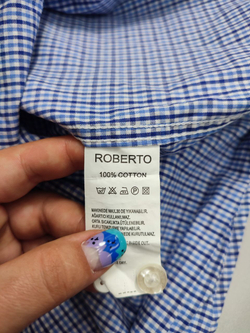 Рубашка Roberto из хлопка 48 размер