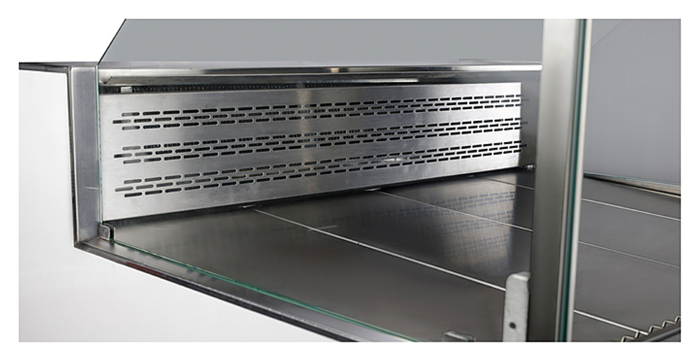 Витрина холодильная CRYSPI Gamma Quadro 1800 LED (без агрегата, без боковин)