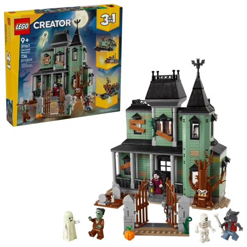 Конструктор LEGO Creator 3in1 31167 Особняк с привидениями
