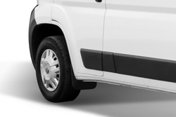 Брызговики передние FIAT Ducato, 2000-2012 фург. 2 шт. (optimum) в коробке в коробкев коробке(установка без подкрылка) FROSCH..15.10.F18