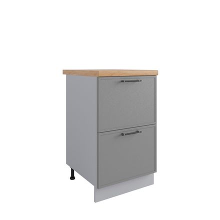 Кухня Модуль СК2 500 Марта Графит Скин