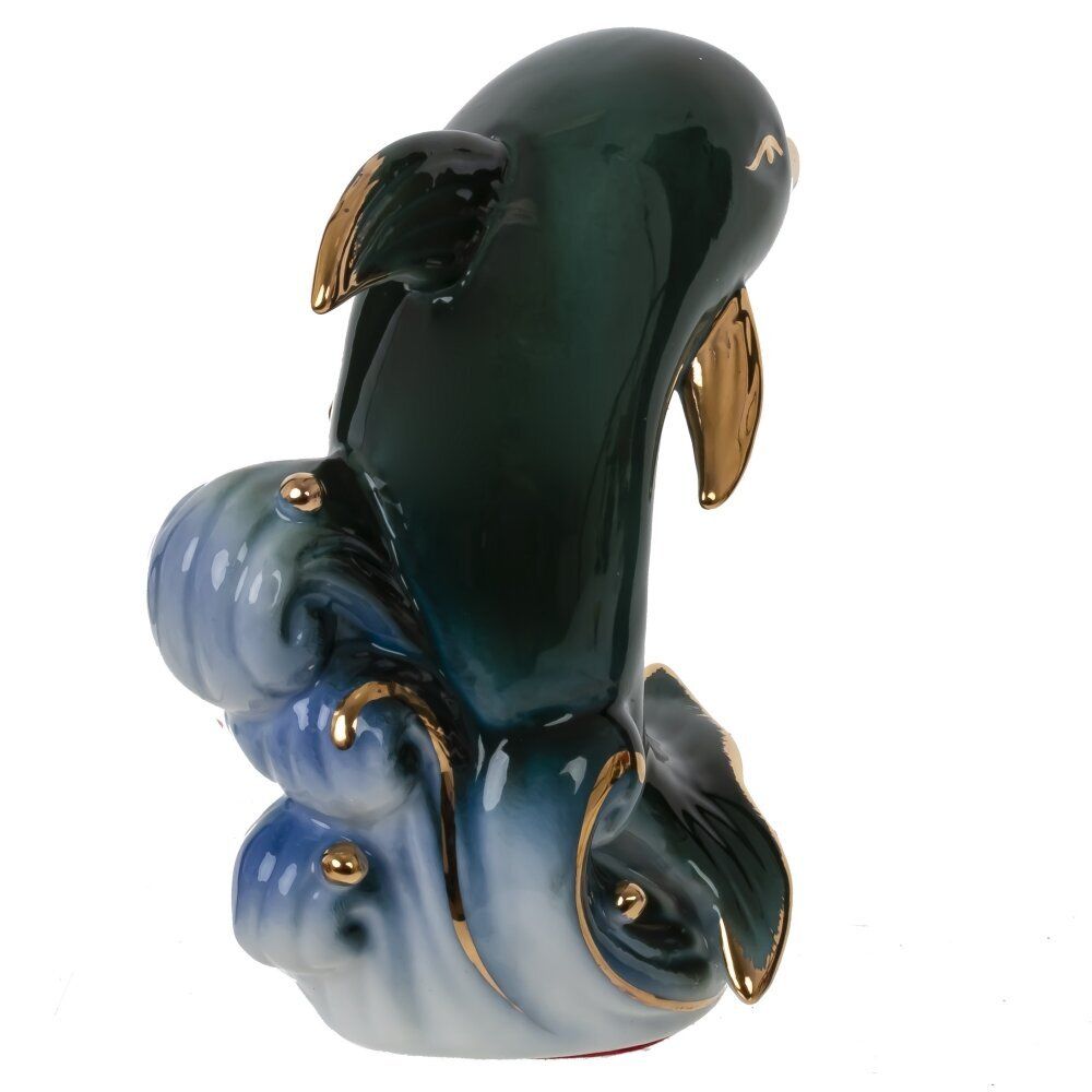 GAEM Фигурка декоративная "Дельфин", L12 W6 H10 см, 3в.