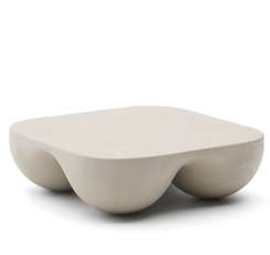 Журнальный столик Colba из полистоуна 100 x 100 см