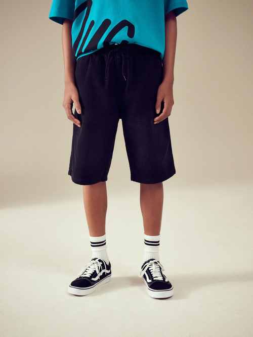 Шорты джинсовые для мальчика Next AC5-634, Черный