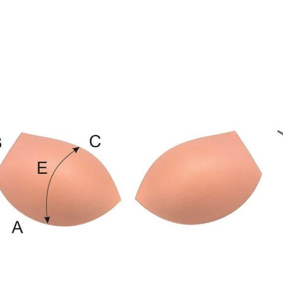 Чашки без пуш-апа бежевые (80В-85А-75С-70D), Беларусь