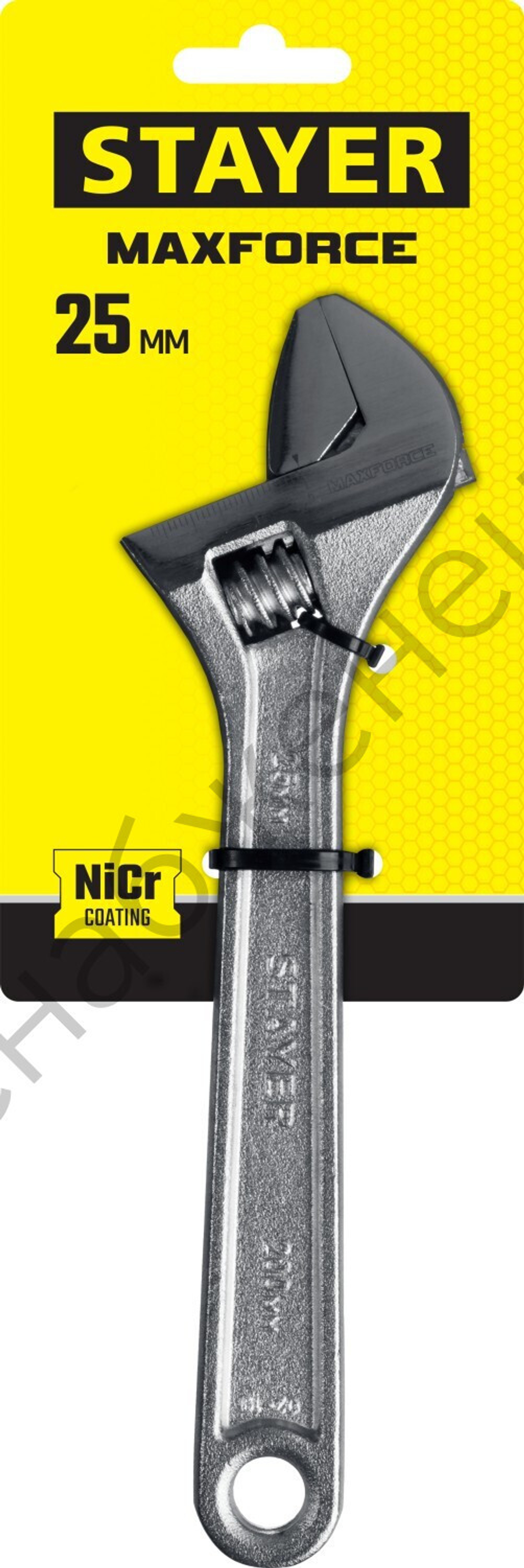 STAYER MAX-Force, 200 / 25 мм, Разводной ключ (2725-20)
