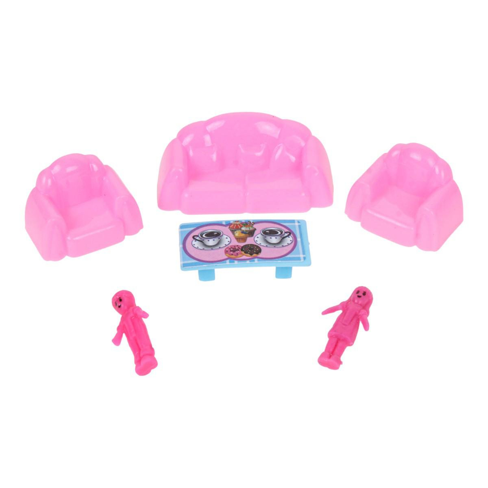 Дом для куклы с куклой, коробка 5517-A