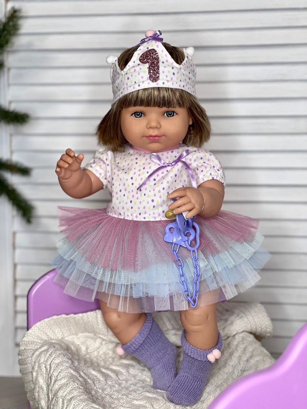 Кукла BERJUAN мягконабивная 50см Baby Sweet (1224)