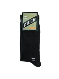 Носки Дилек черные с лайкрой плотные 6 пар