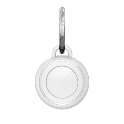 Водонепроницаемый чехол для для AirTag, в комплекте 4 штуки (черный, белый, синий и розовый) с кольцом, Dux Ducis