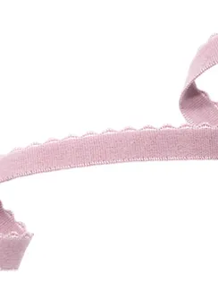 Кофейная роза Резинка отделочная 12 мм, Турция