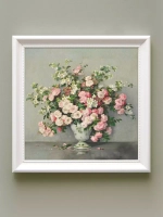 Картины на стену интерьерная на холсте 4 шт, 23*23 см