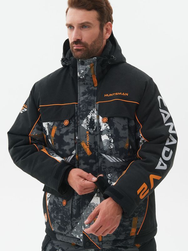 Костюм зимний Канада V-2 ткань Исландия цвет КМФ192/Черный