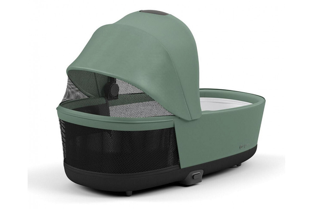 Коляска 2 в 1 Cybex Priam IV Leaf Green, шасси Rose Gold