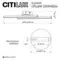 CL203520 TRENT Белый Бра