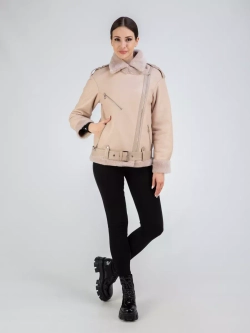 Дубленка авиатор натуральная зимняя