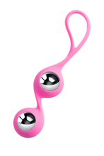 Розовые вагинальные шарики Futa (Цвет: розовый)