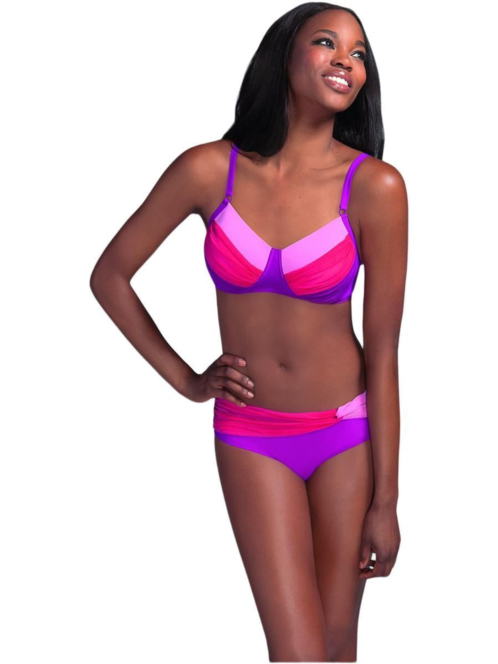 Купальник с плотной чашкой, раздельный, без косточек, после мастэктомии Maui Amoena, 46С/EU