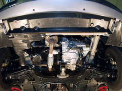 Защита картера и КПП Sheriff для Chevrolet Aveo I (T200) 2003-2006 арт.04.0571