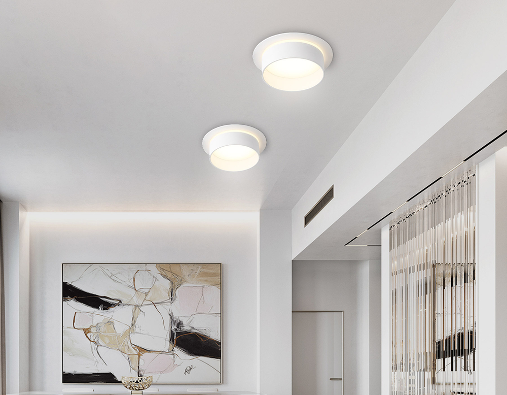 Светильник встраиваемый TN5212 WH белый GX53 D110*58