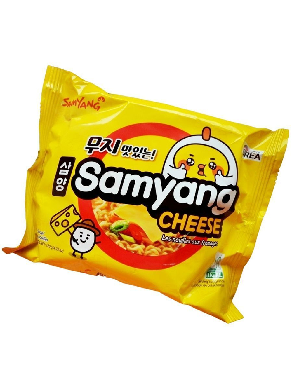 Лапша пшеничная Samyang cheese со вкусом сыра 120 г