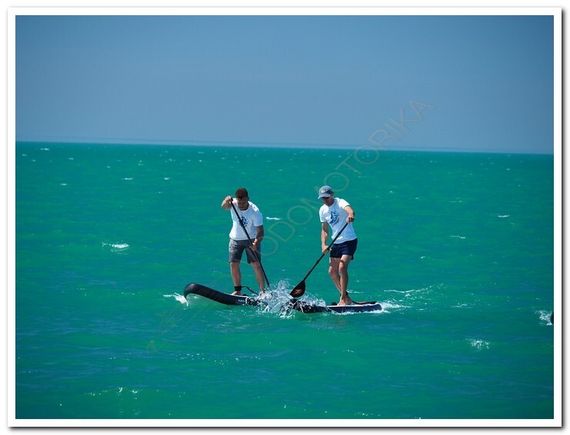 Надувная доска для SUP серфинга D7 Boards Surf 9.6