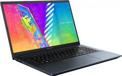 Ноутбук 15,6" ASUS VivoBook Pro 15 K3500PC-L1086 Core i7 11370H/16Gb/512Gb SSD/NV RTX3050 4Gb/15.6" OLED FullHD/DOS Синий (90NB0UW2-M02040)