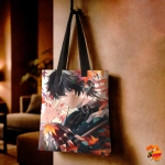 Сумка шоппер с принтом Honkai Star Rail