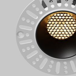 Светильник встраиваемый светодиодный Maytoni   DL119-10W-2.7K-TRS-B