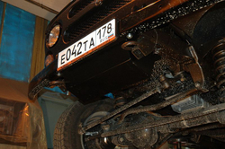 Защита рулевых тяг Sheriff для UAZ Hunter 2011- арт.27.2076