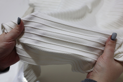 БЕЛЫЙ - Жаккард в полоску (ОЗ85 Елена)