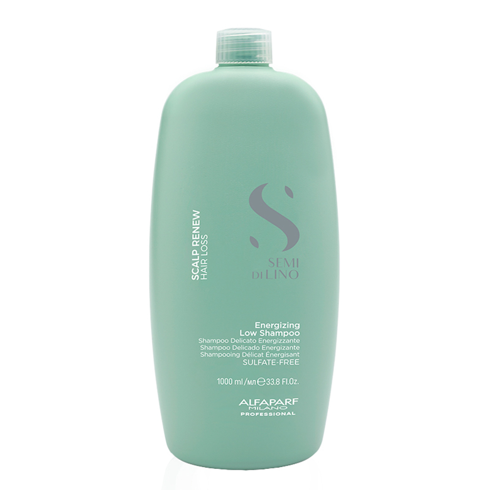 ALFAPARF Шампунь энергетический против выпадения волос SDL SCALP ENERGIZING LOW SHAMPOO, 1000 мл