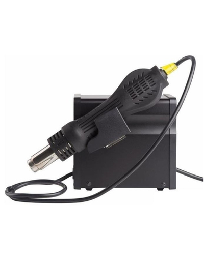 REXANT (12-0714) Паяльная станция (термофен) термовоздушная с цифровым дисплеем 150-500°С (R858D)