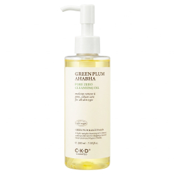 CKD Guaranteed Greenplum AHA BHA Pore Cleansing Oil очищающее гидрофильное масло с экстрактом зелёный сливы