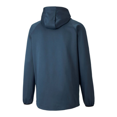 Мужская кофта теннисная Puma Fade PWR Hoody Men - Dark Blue, Petrol
