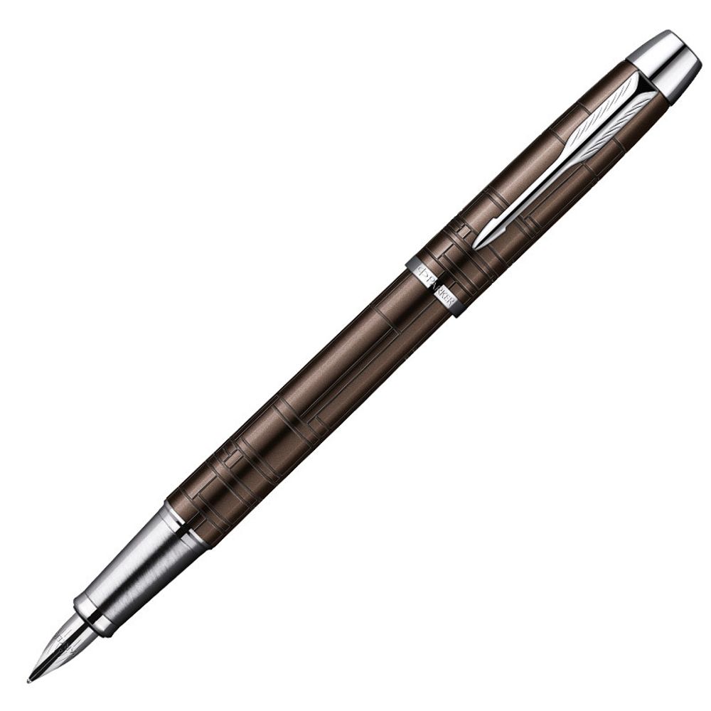 Перьевая ручка Parker IM Premium F222 Metal Brown перо F (S0949710)