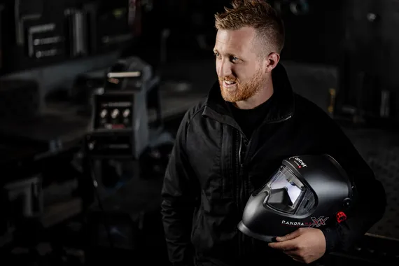 Cертифицированные маски для лазерной и дуговой сварки PANORAMAXX Laser Series, Optrel