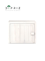 Антресоль 66х45х50, Карлос, на шкаф, 2 двери, массив сосны, белый, Dipriz