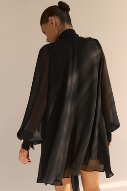 Платье с длинным рукавом BAHAMAS Чёрный