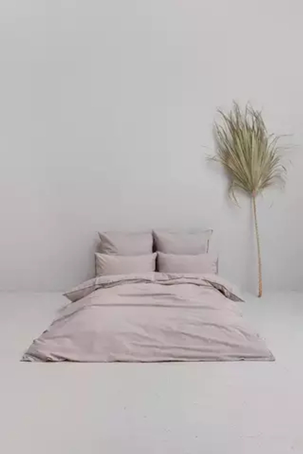 Постельное белье 1.5 спальное Luxberry Soft Silk Sateen серое