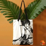 Сумка шоппер с принтом Адский Рай