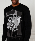 Шерстяной свитер Iceberg - черный(245 I1P A023 7079)